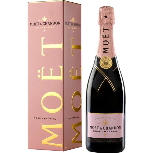 Moet & Chandon Rosé Impérial 0,75l in GeschenkpackungMoët Hennessy