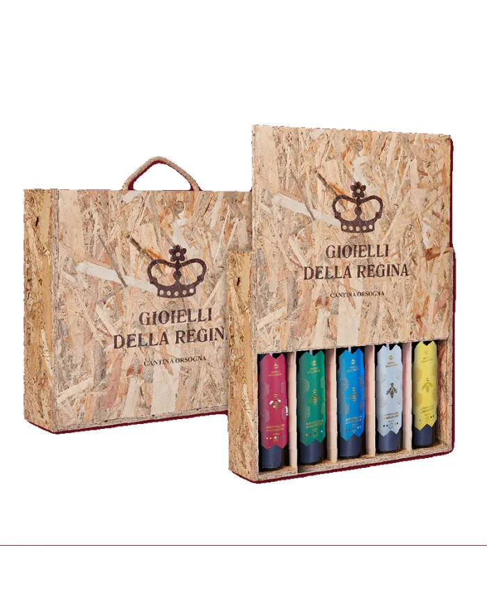 Montepulciano D'abruzzo DOC Riserva 2008 - 2009 - 2010 - 2011 - 2012 Gioielli della Regina - Cantina Orsogna