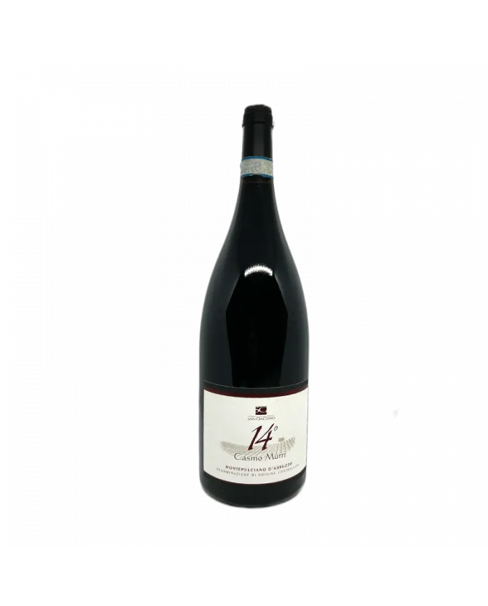 Montepulciano D'Abruzzo DOC riserva Casino Murri 14° 2015 Magnum - Cantina San Giacomo