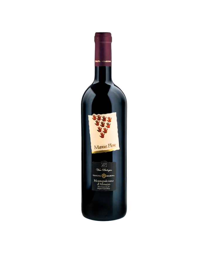 Montepulciano d’Abruzzo D.O.C. BIO 2018 – Manus Plere - Tenuta Arabona