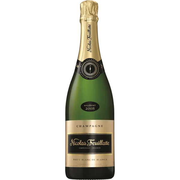 2008Nicolas Feuillatte Champagne Brut Chardonnay Blanc De Blancs 0,75lNicolas Feuillatte
