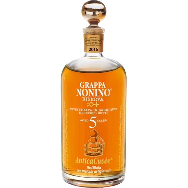 Nonino Grappa Riserva Antica Cuvée 5 Years 43,0% Vol., 0,7 LiterNonino