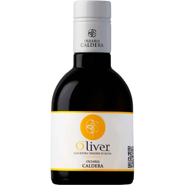 Olearia Caldera Olivenöl "Extra Vergine" di Oliva Oliver 0,25 Liter GlasOlearia Caldera