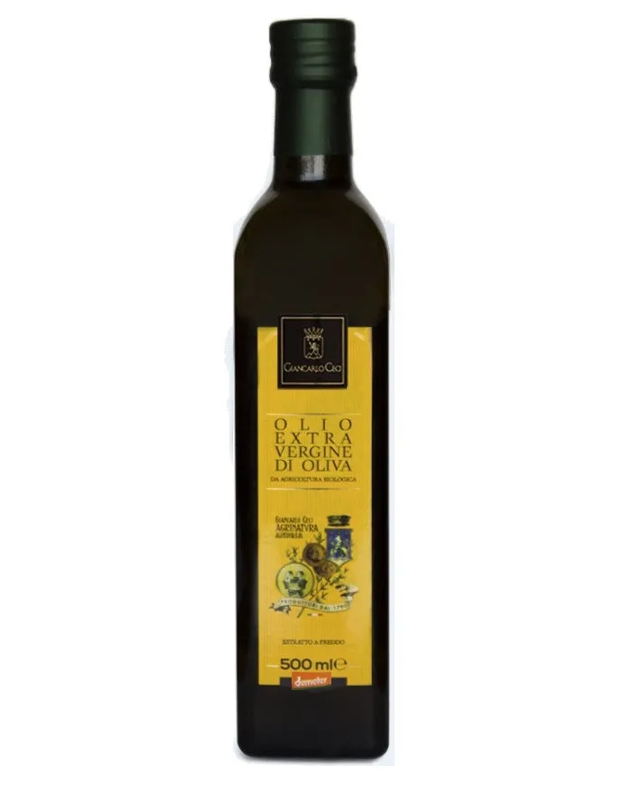 Olio extra vergine d'oliva DEMETER 500 ml. Giancarlo Ceci
