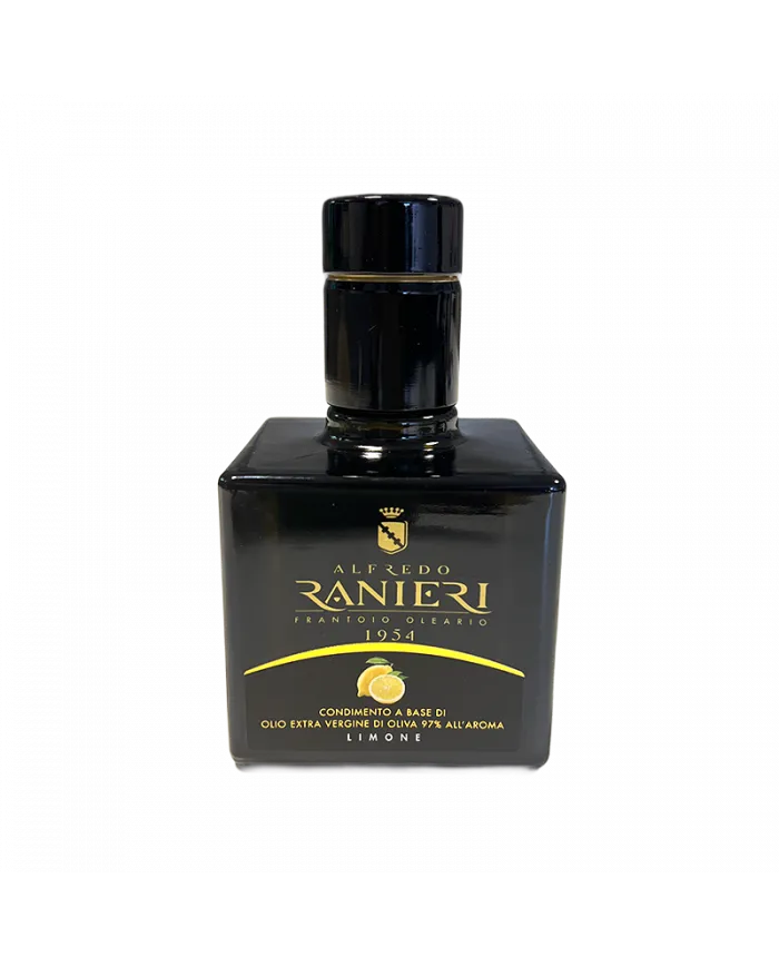 Olio Extravergine di Oliva aromatizzato al Limone 0,25 cl - Alfredo Ranieri