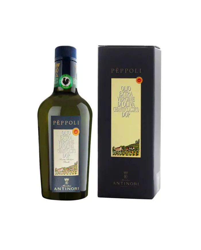 Olio Extravergine di Oliva Bio Peppoli Chianti Classico DOP Astucciato - Marchesi Antinori