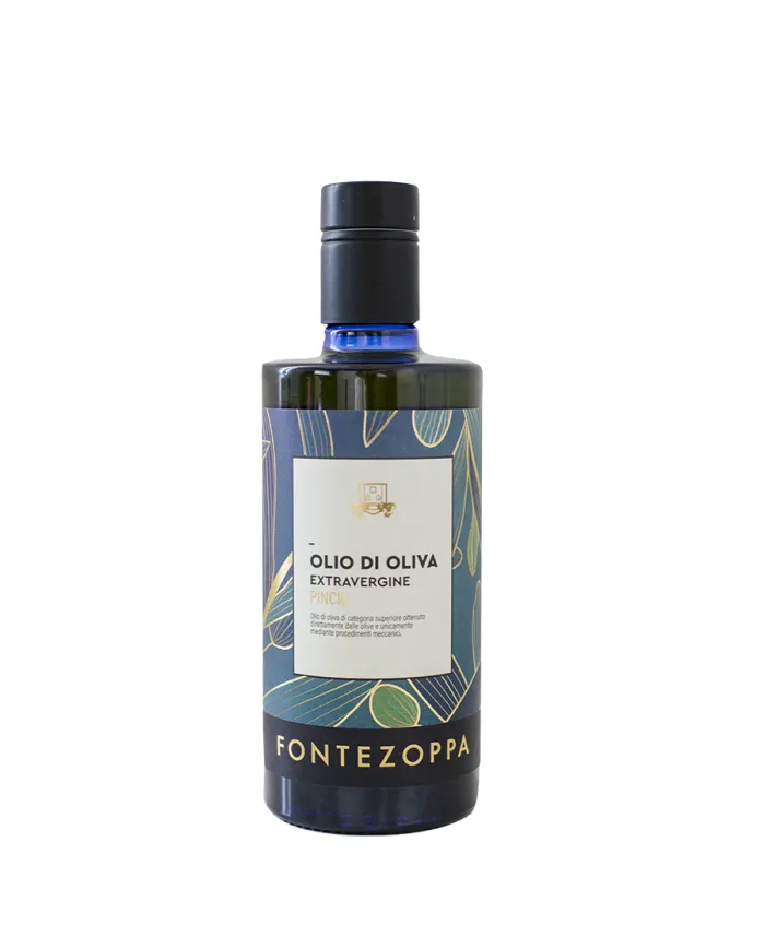 Olio extravergine di oliva Pincio 500 ml - Fontezoppa