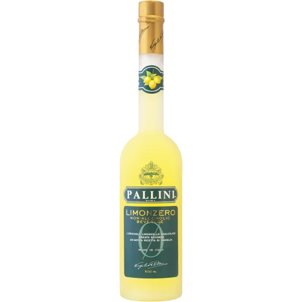 Pallini Limonzero non-alcoholic Beverage (Limoncello alkoholfrei) 0,0% Vol., 0,5 LiterPallini