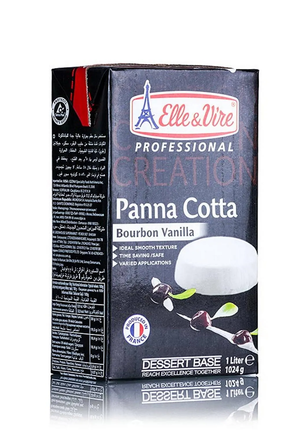 Panna Cotta Tetra Pack 1 lt. Elle & Vire