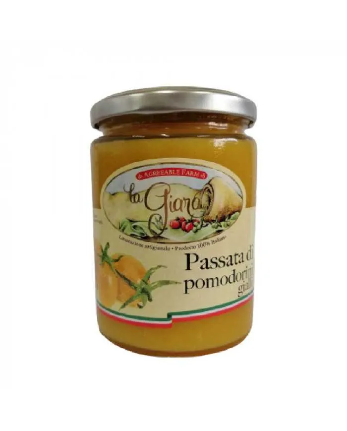 Passata di pomodorini gialli Bio - La Giara