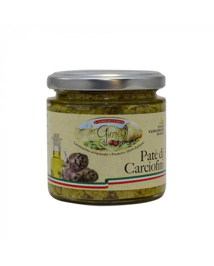 Paté di carciofini in Olio EVO Bio - La Giara