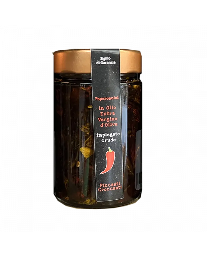 Peperoncino a pezzi in Olio Extravergine d'Oliva 90g - Alfredo Ranieri