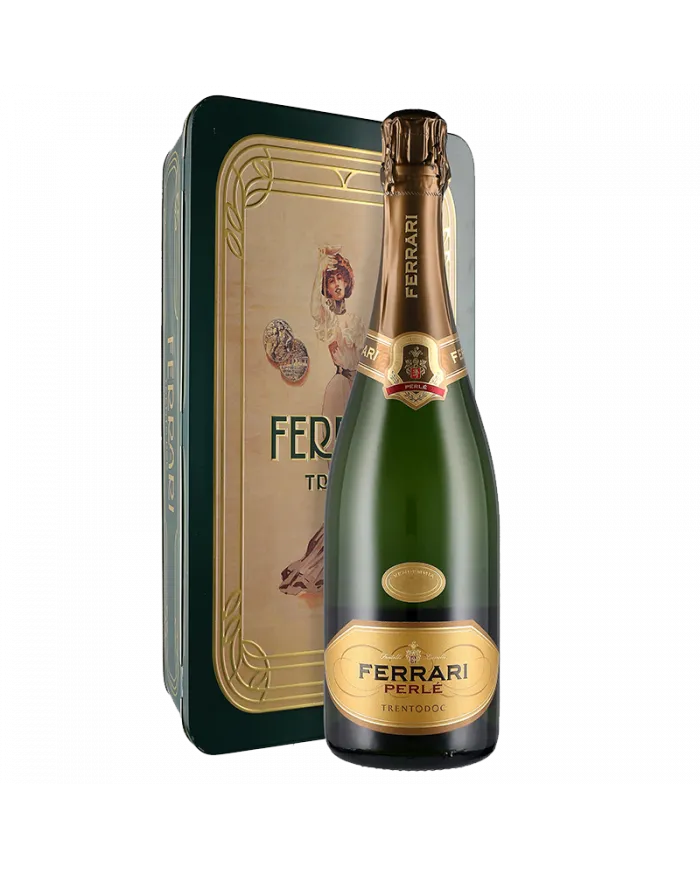 Perlé Trento DOC 2017 Scatola di Latta - Ferrari