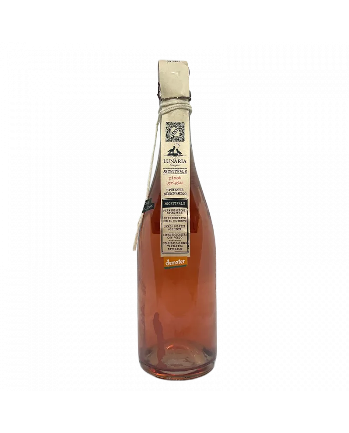 Pinot Grigio Spumante Brut Nature Ancestrale bio 2022 Lunaria - Cantina Orsogna