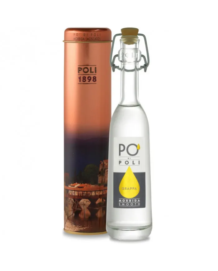 PO' Grappa Morbida Moscato in tubo baby - Poli Distillerie