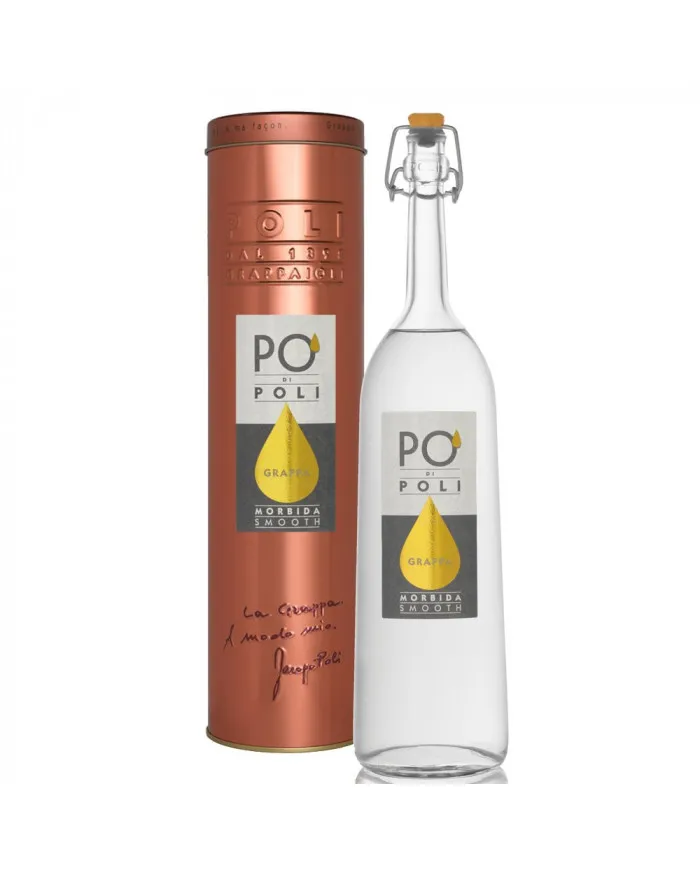 PO' Grappa Morbida Moscato in tubo - Poli Distillerie