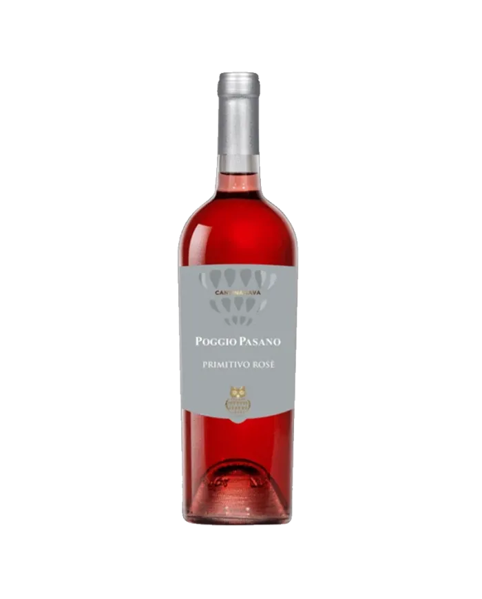 Poggio Pasano Primitivo Rosè Puglia IGP 2022 - Cantina Sava - Fantini Farnese