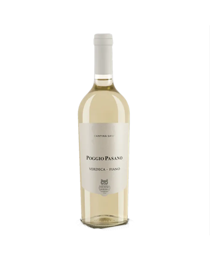 Poggio Pasano Verdeca Fiano Puglia IGT 2022 - Cantina SAVA - Fantini Farnese