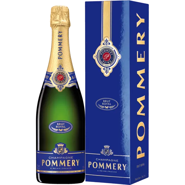 Pommery Brut Royal Champagner 0,75 Liter in GeschenkpackungPommery Champagne