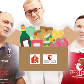 "Bella Italia" Kochbox & Video-Kochkurs mit Cookasa und DAVIDE