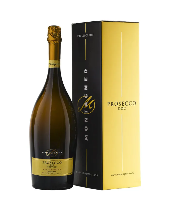 Prosecco Millesimato Treviso Etichetta Gialla DOC jeroboam - Montagner