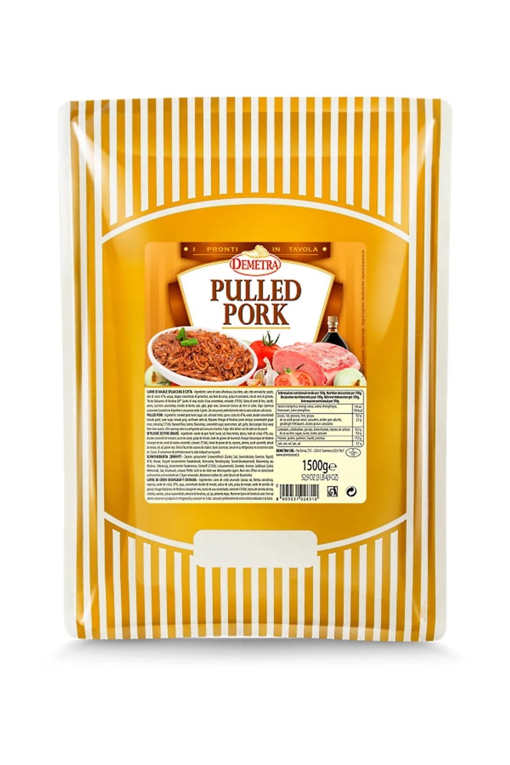 Pulled Pork 1500 g Demetra