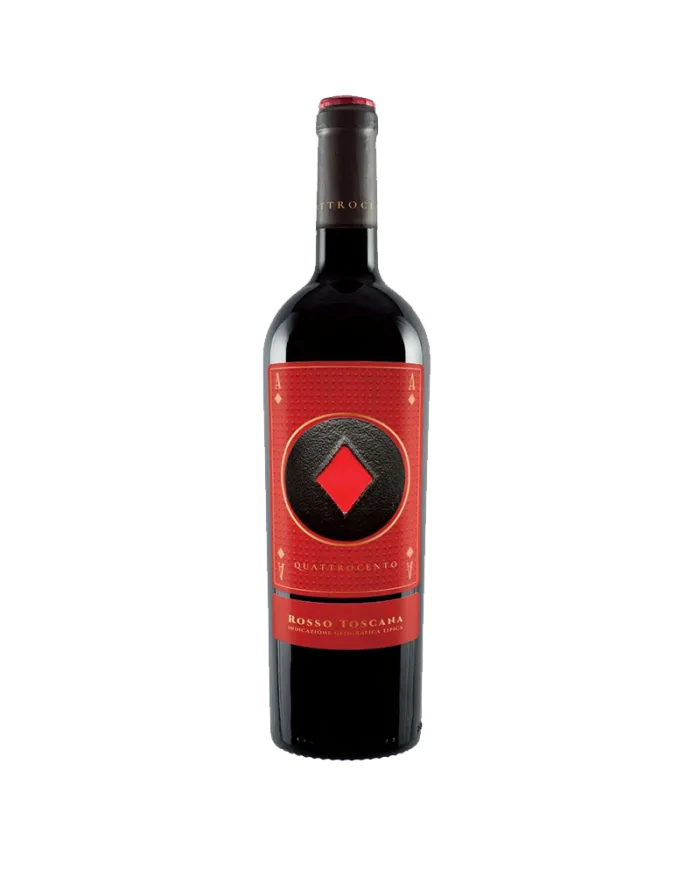 Quattrocento 4CENTO QUADRI Rosso Toscana IGT 2018 - Cinquesegni Art Winery - Fantini Farnese