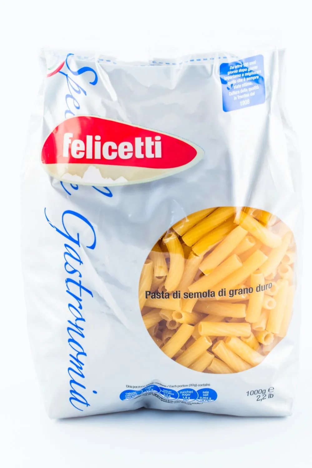 Rigatini Felicetti Gastro No.9142 (6 x 1 kg) Felicetti Pasta
