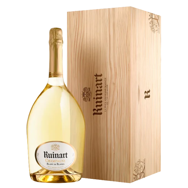 Ruinart Blanc de Blancs 3,0 Liter Jéroboam in HolzkisteRuinart