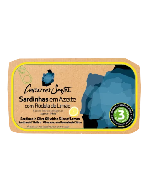 Sardinen in Olivenöl mit Zitrone