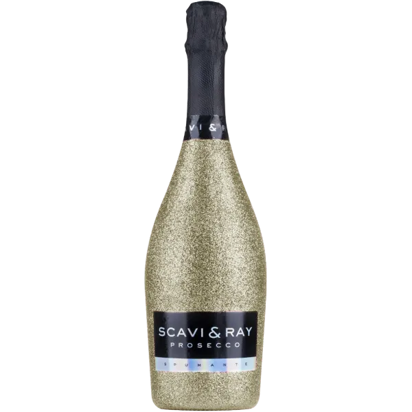 Scavi & Ray Prosecco Spumante Glitzer Champagner Bling Edition DOC 0,75 LiterScavi & Ray