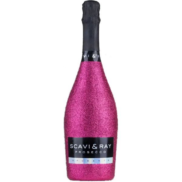 Scavi & Ray Prosecco Spumante Glitzer Pink Bling Edition DOC 0,75 LiterScavi & Ray