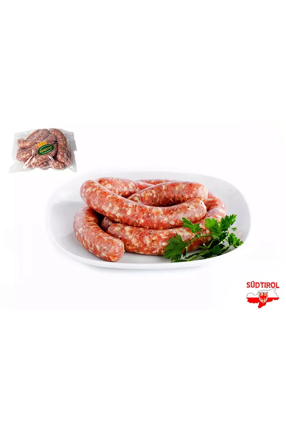 Schweinswürste frisch (10 x 130 g) From the Alps