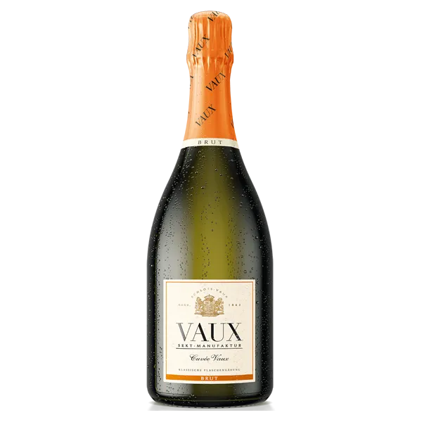 2019Sekt Cuvée Vaux Brut 0,75 Liter Schloss Vaux
