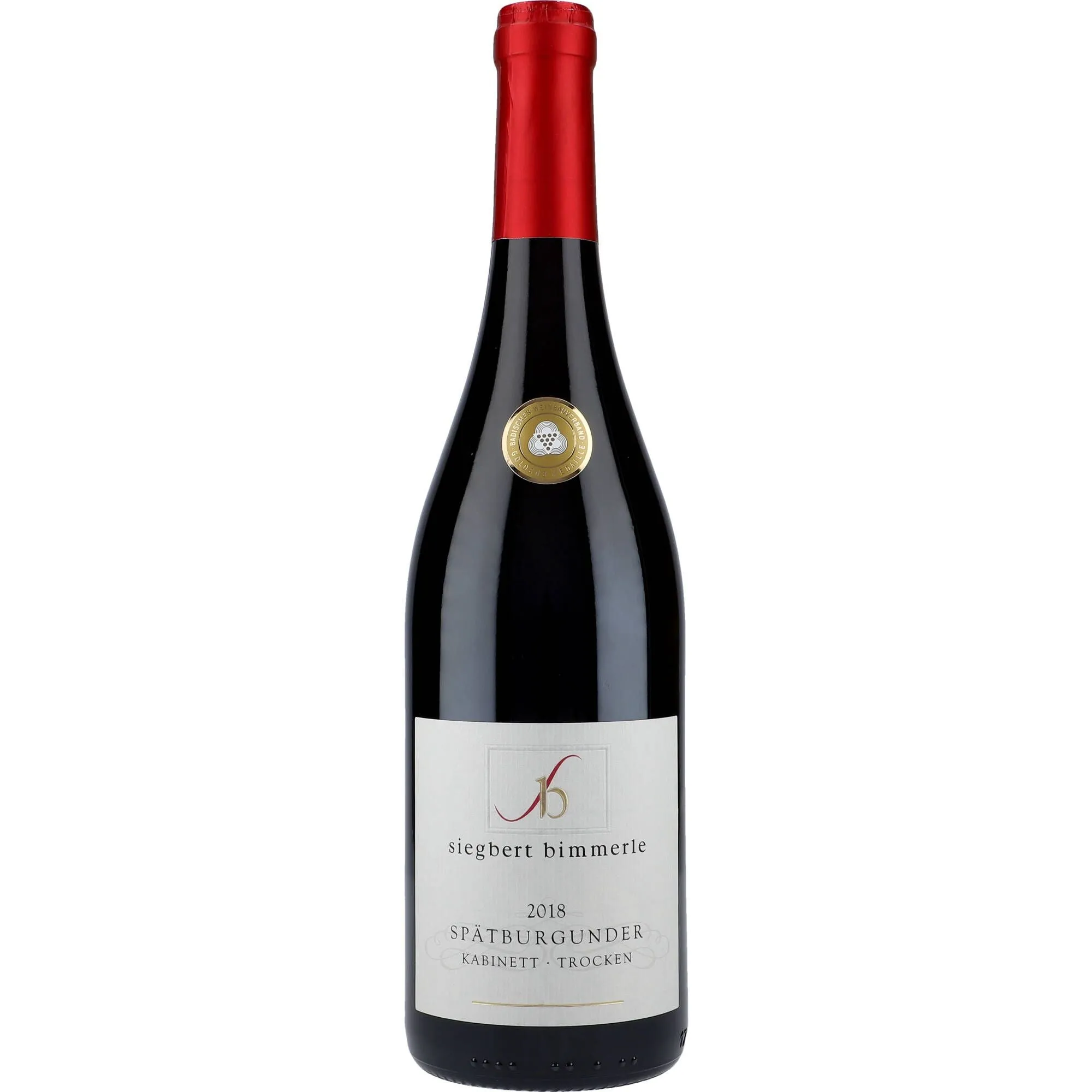 S. Bimmerle Kabinett Spätburgunder 14 % 0,75L FL