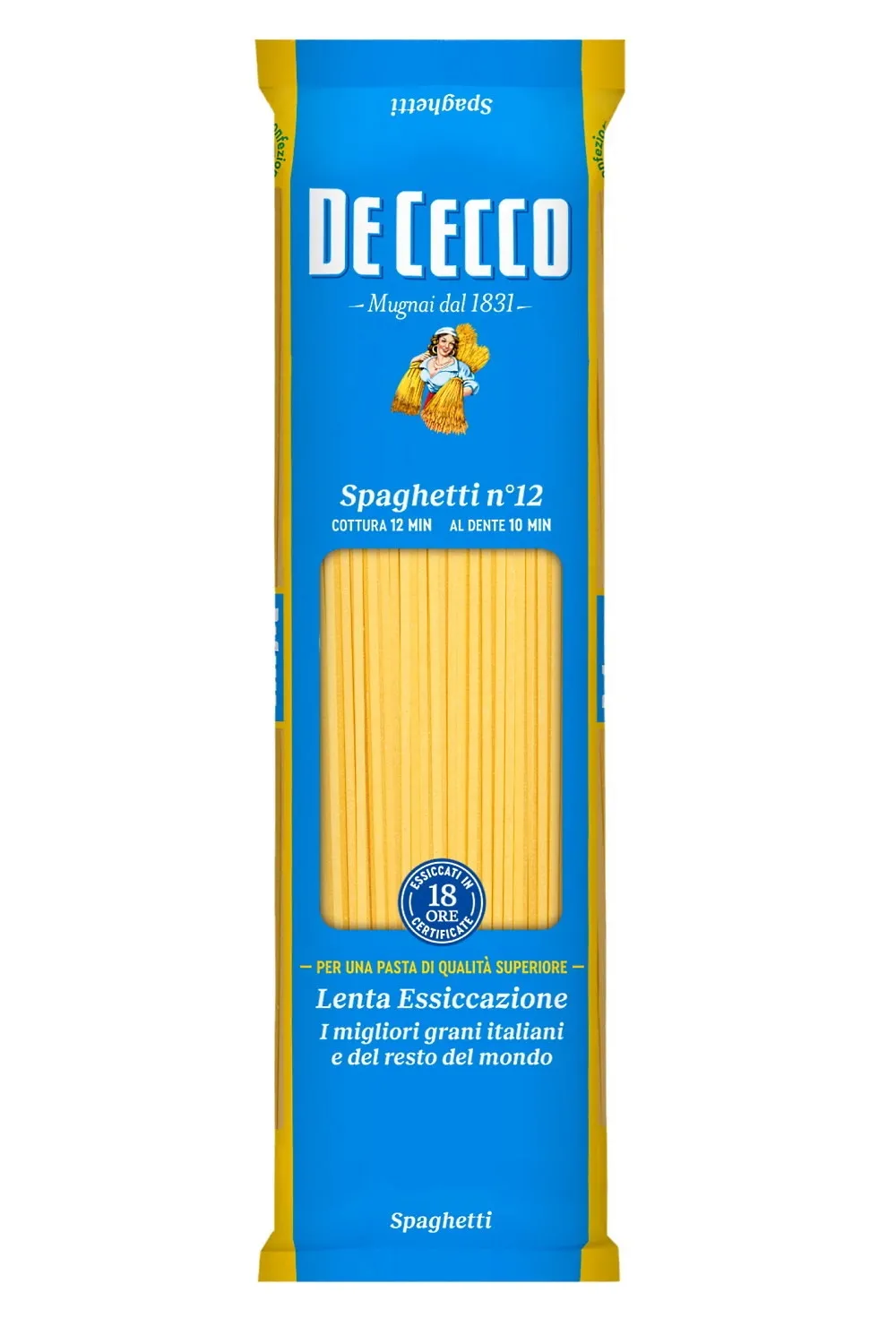 Spaghetti n.12 (12 x 1 kg) De Cecco