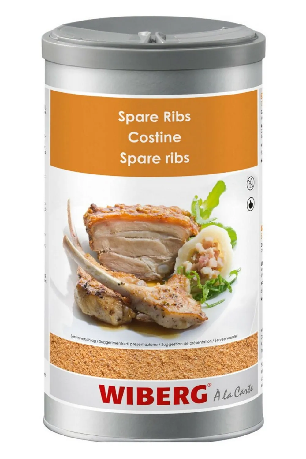 Spare Ribs Gewürzsalz 1050g Wiberg