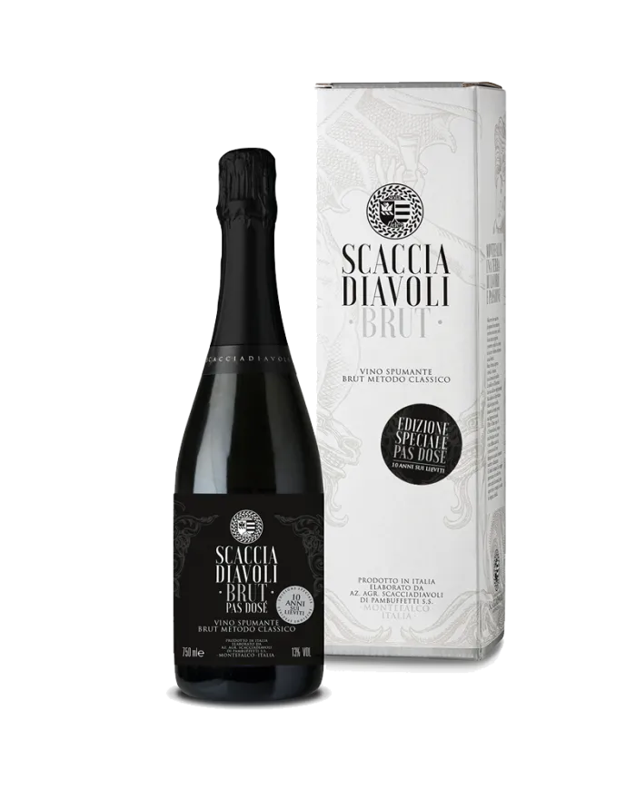 Spumante Brut PAS DOSE’ - Scacciadiavoli