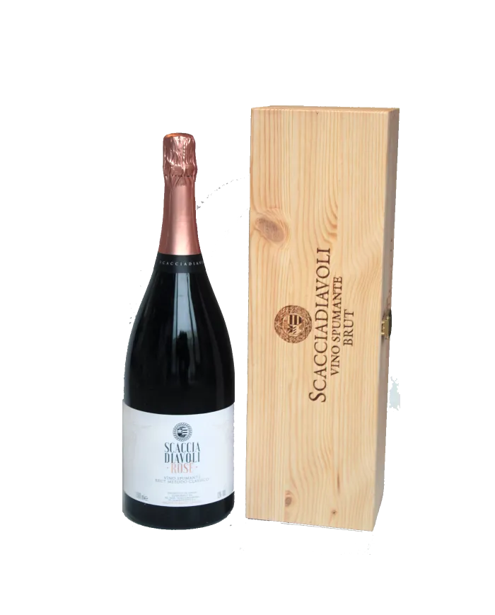 Spumante Brut Rosé Magnum - Scacciadiavoli