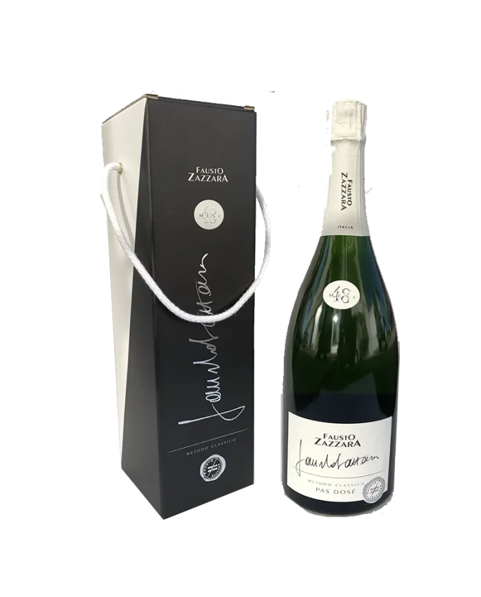 Spumante metodo classico Pas Dosè 48 Mesi Magnum - Fausto Zazzara