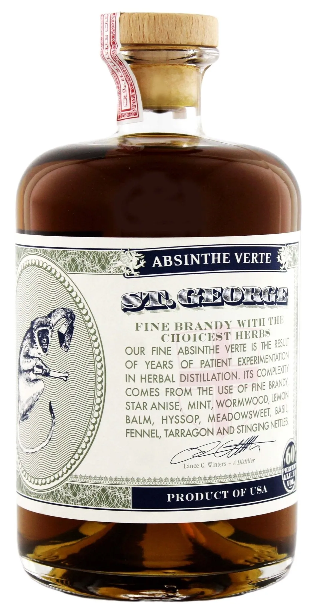 St. George Absinthe Verte 6 60% 0,7L FL