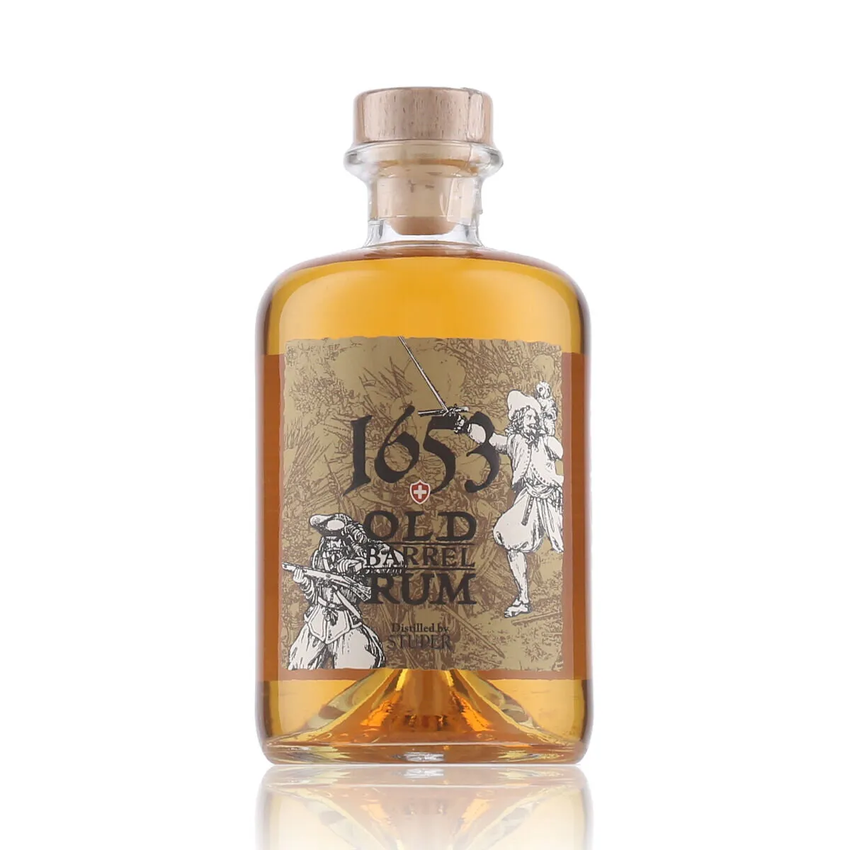 Studer 1653 Old Barrel Rum 44,8% Vol. 0,7l