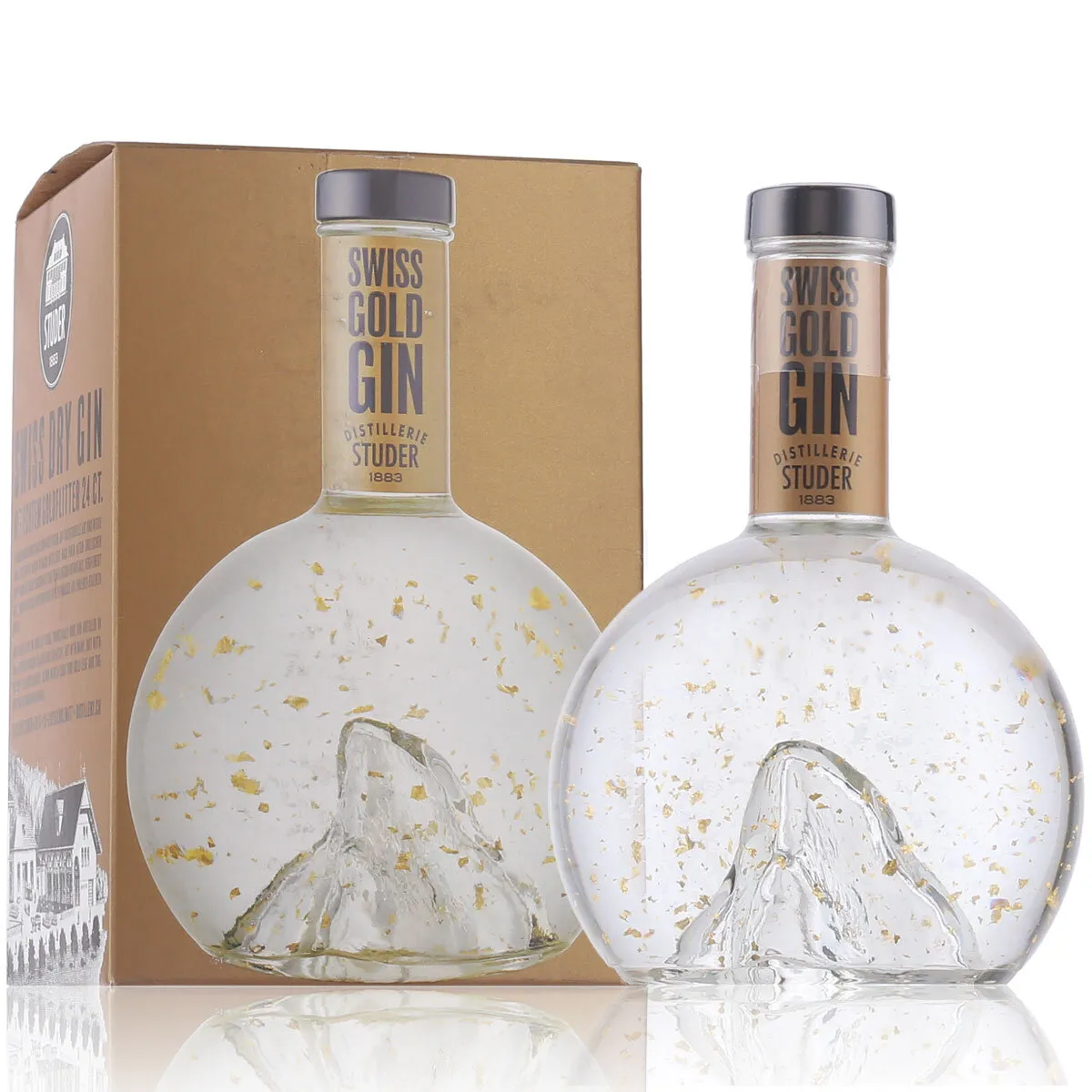 Studer Swiss Gold Gin 40% Vol. 0,7l in Geschenkbox