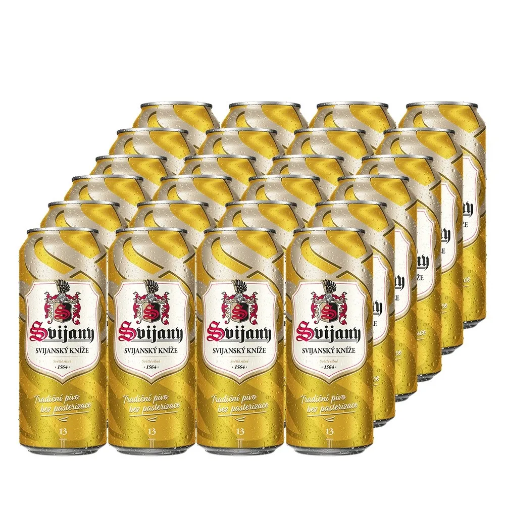 Svijansky Knize Svetly Palette 24 x 0,5l Dosenbier