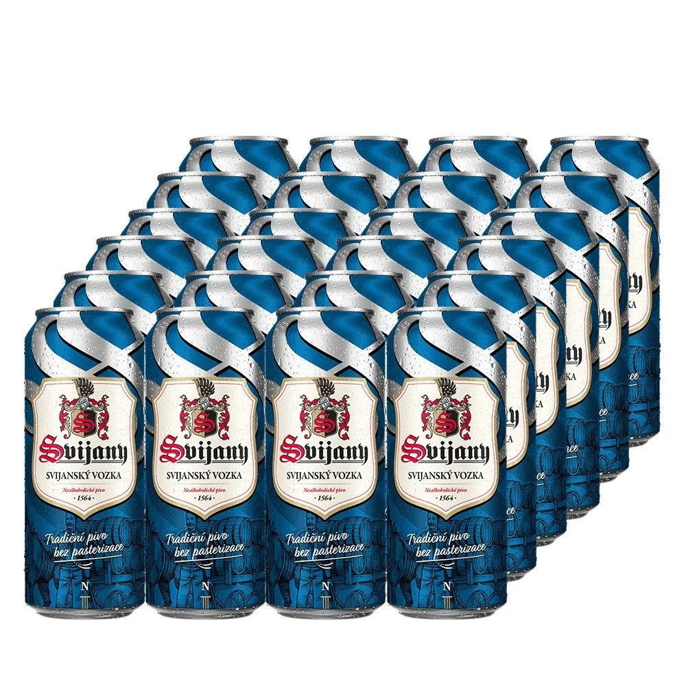 Svijansky Vozka Alkoholfrei Palette 24 x 0,5l Dosenbier