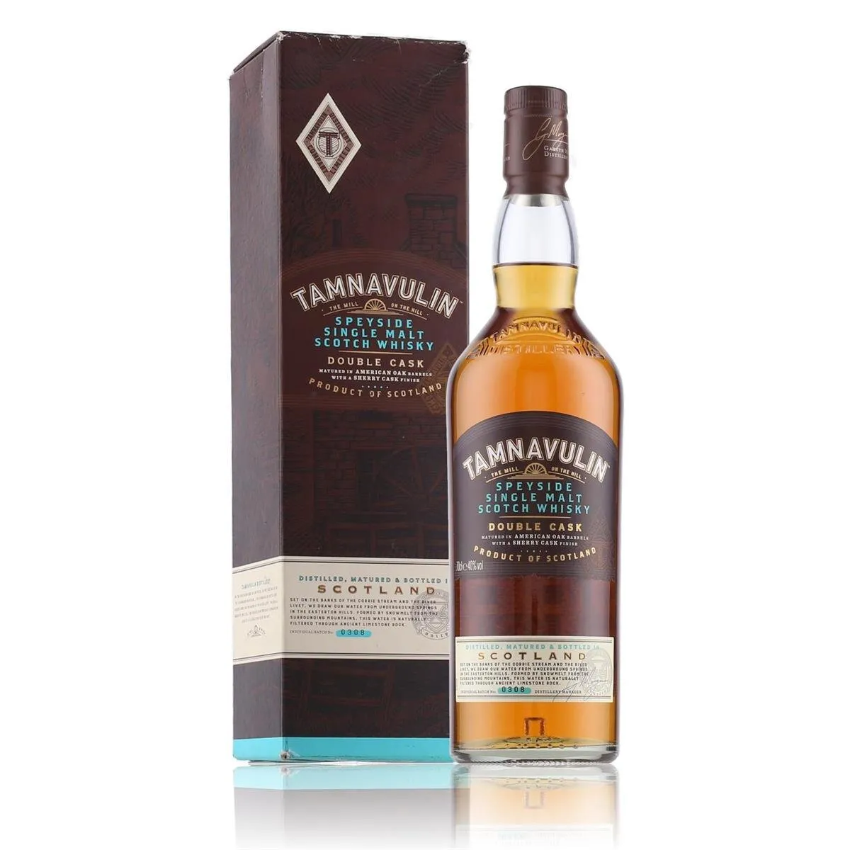 Tamnavulin Double Cask Speyside Whisky 40% Vol. 0,7l in Geschenkbox