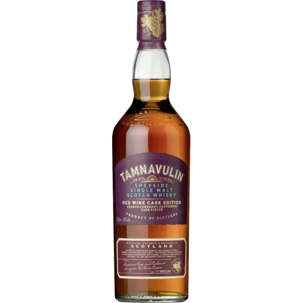 Tamnavulin French Cabernet Sauvignon Finish Whisky 40,0% Vol., 0,7 LiterTamnavulin