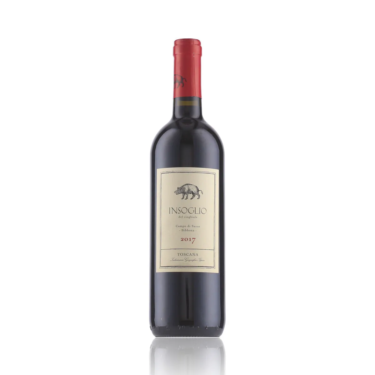 Tenuta di Biserno Insoglio del Cinghiale Rotwein trocken 2017 14% Vol. 0,75l