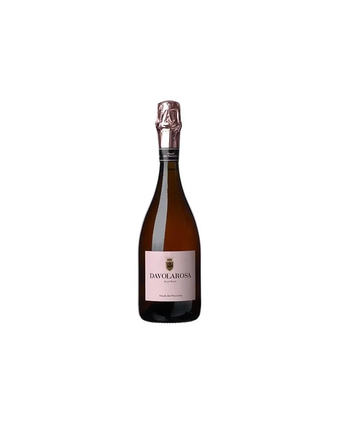 Terre Siciliane Spumante Medoto Charmat Brut Rosè IGT Davolarosa - Feudi del Pisciotto