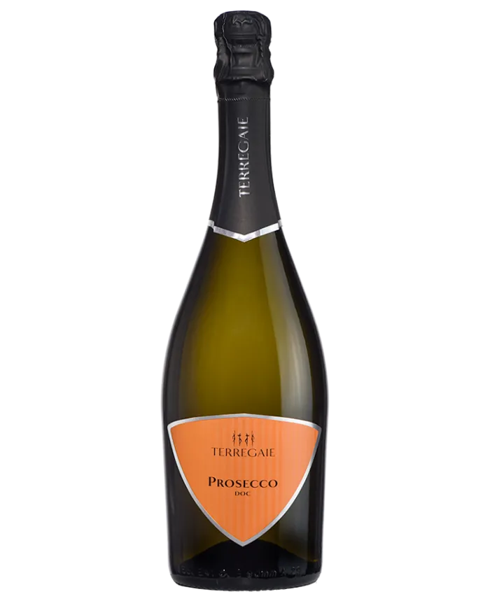 TERREGAIE Prosecco DOC spumante brut etichetta arancione - Terre Gaie